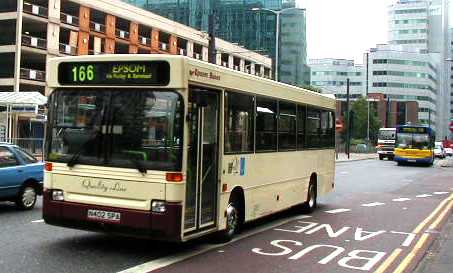 Epsom Buses Dennis Dart Plaxton Pointer N402SPA